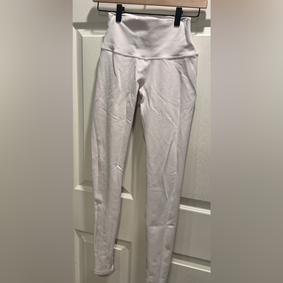 Alo Yoga Airbrush High-Waist Leggings White XS - Picture 3 of 13